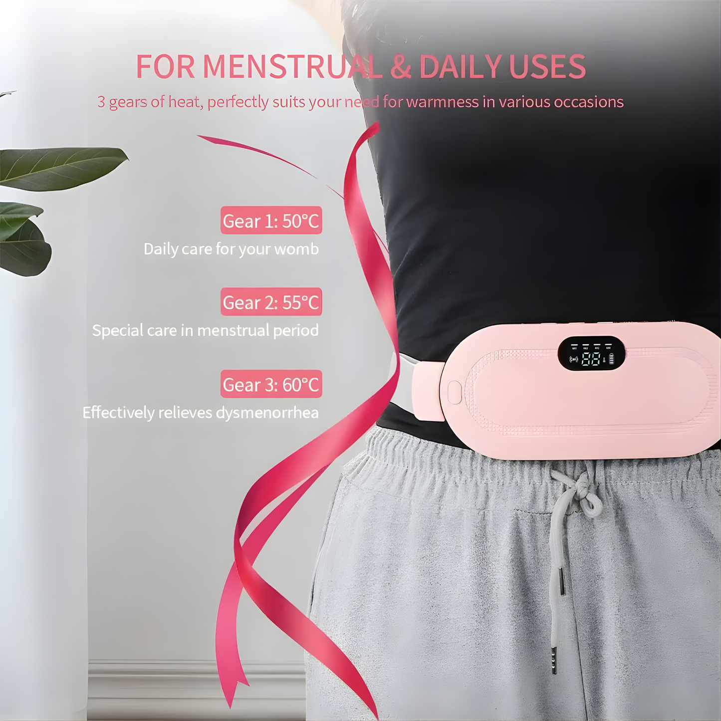Zennalya™ - Portable Cramp Relief Belt